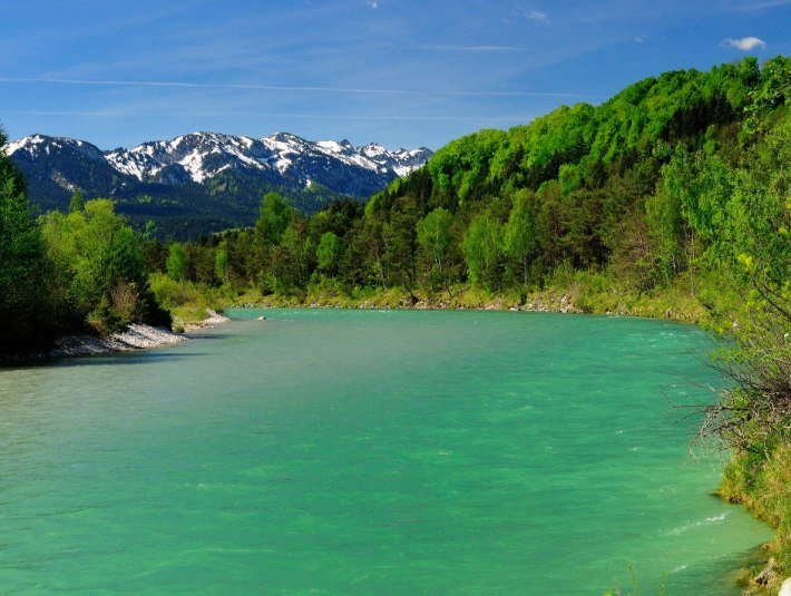 Über den Isarweg nach Wackersberg (HK22), © Stadt Bad Tölz Über den Isarweg nach Wackersberg (HK22), © Stadt Bad Tölz