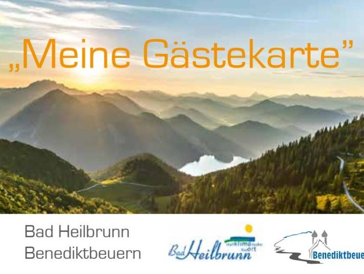 Gästekarte Bad Heilbrunn