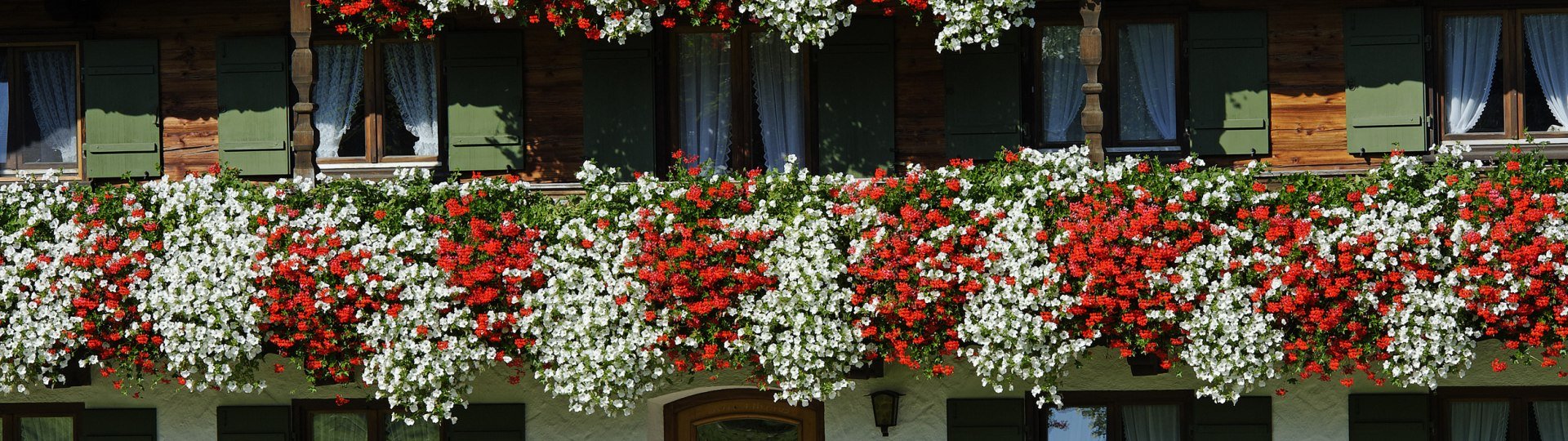Balkonblumen Bauernhaus, © Lisa Bahnmüller