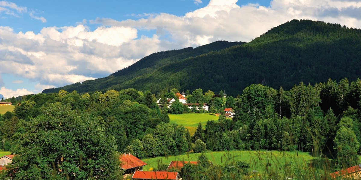 Blick auf Bad Heilbrunn, &copy; Unbekannt