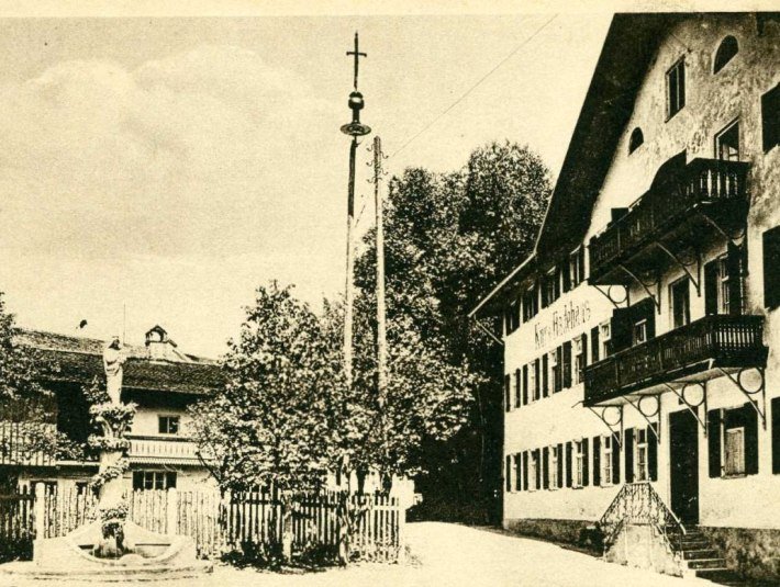 Alte Ortsansicht, © Gemeindearchiv Bad Heilbrunn