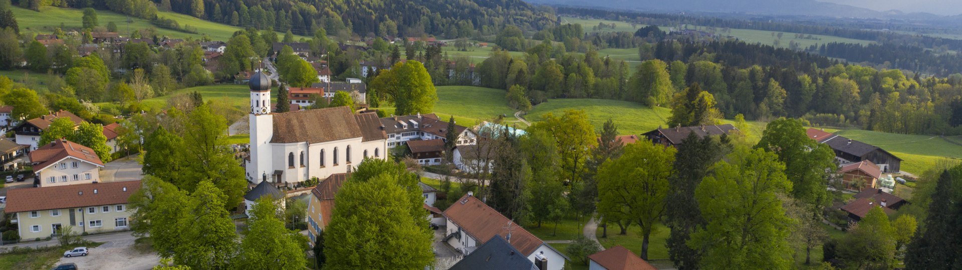 Blick auf Bad Heilbrunn, &copy; Lisa Bahnm&uuml;ller