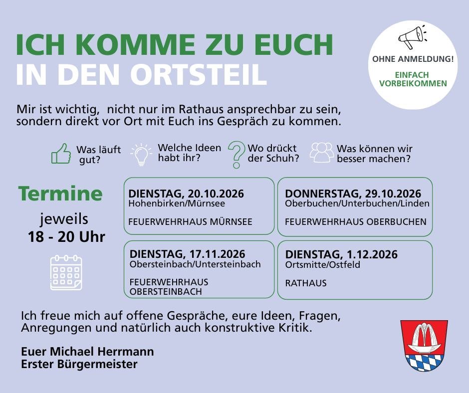 Besucher der Ortsteil