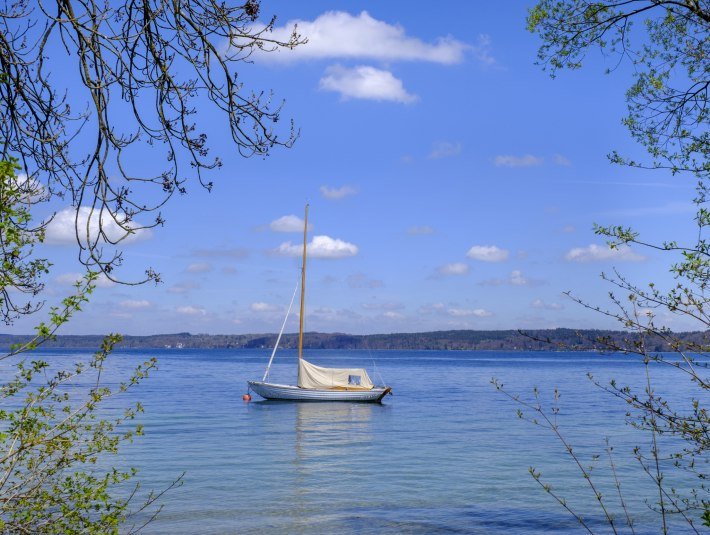 Boot auf dem See, © Lisa Bahnmüller