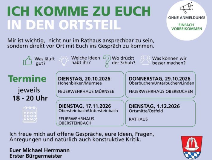 Besucher der Ortsteil